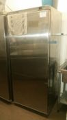 Blizzard stainless steel upright refrigerator – vi