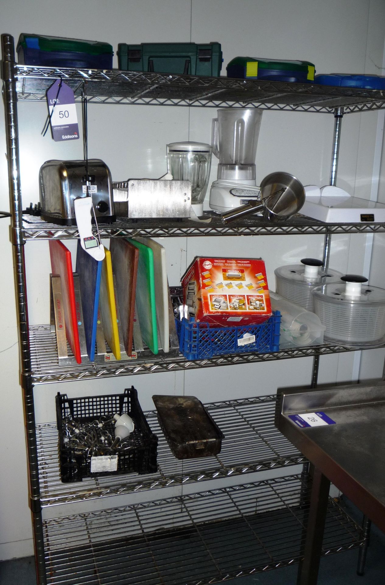 5 tier kitchen wire shelving unit and contents inc