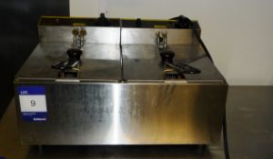 Buffalo double deep fat fryer – viewing at Unit 9,