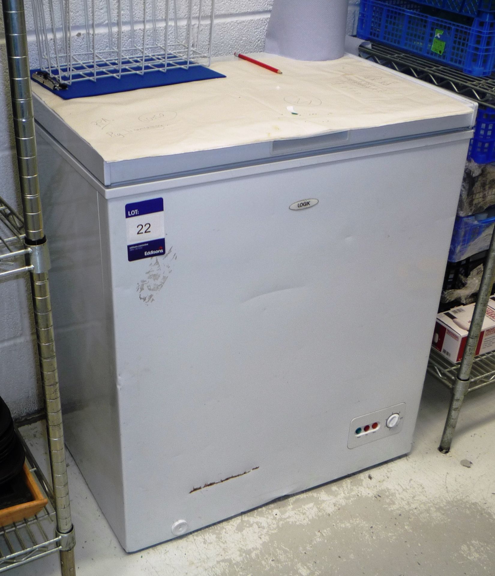 Logic chest freezer 720mmx520mm – viewing at Unit