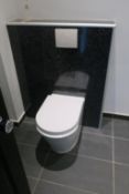 * Bathroom Suite to comprise of Corner Bath, Sink and Drawer Unit, Toilet, Towel Rail and