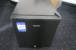 * Home Sun BCH-36B Mini Fridge. This lot is located in Room 304