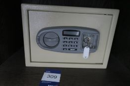* Burton Safes Hotel Bedroom/Cupboard Minisafe with Keyboard Entry. This lot is located in Room 206.