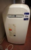 * B&Q Mobile Air Conditioning Unit. This lot is located in the Boiler Room.
