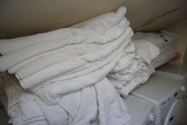 * Qty of Bath and Hand Towels. This lot is located in Room 107 Upstairs Laundry