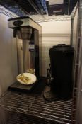 * Rijo Coffee Maker (No Pot) and 2 Thermos Flask Dispensers. This lot is located in the Kitchen.