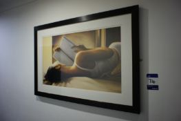 * 3 x Soft Focus Lady Prints to wall. This lot is located in the corridor between the Conservatory