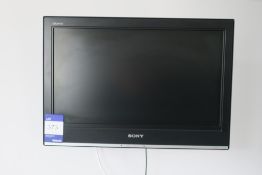 * Sony Bravia 26 inch Digital TV. This lot is located in Room 432