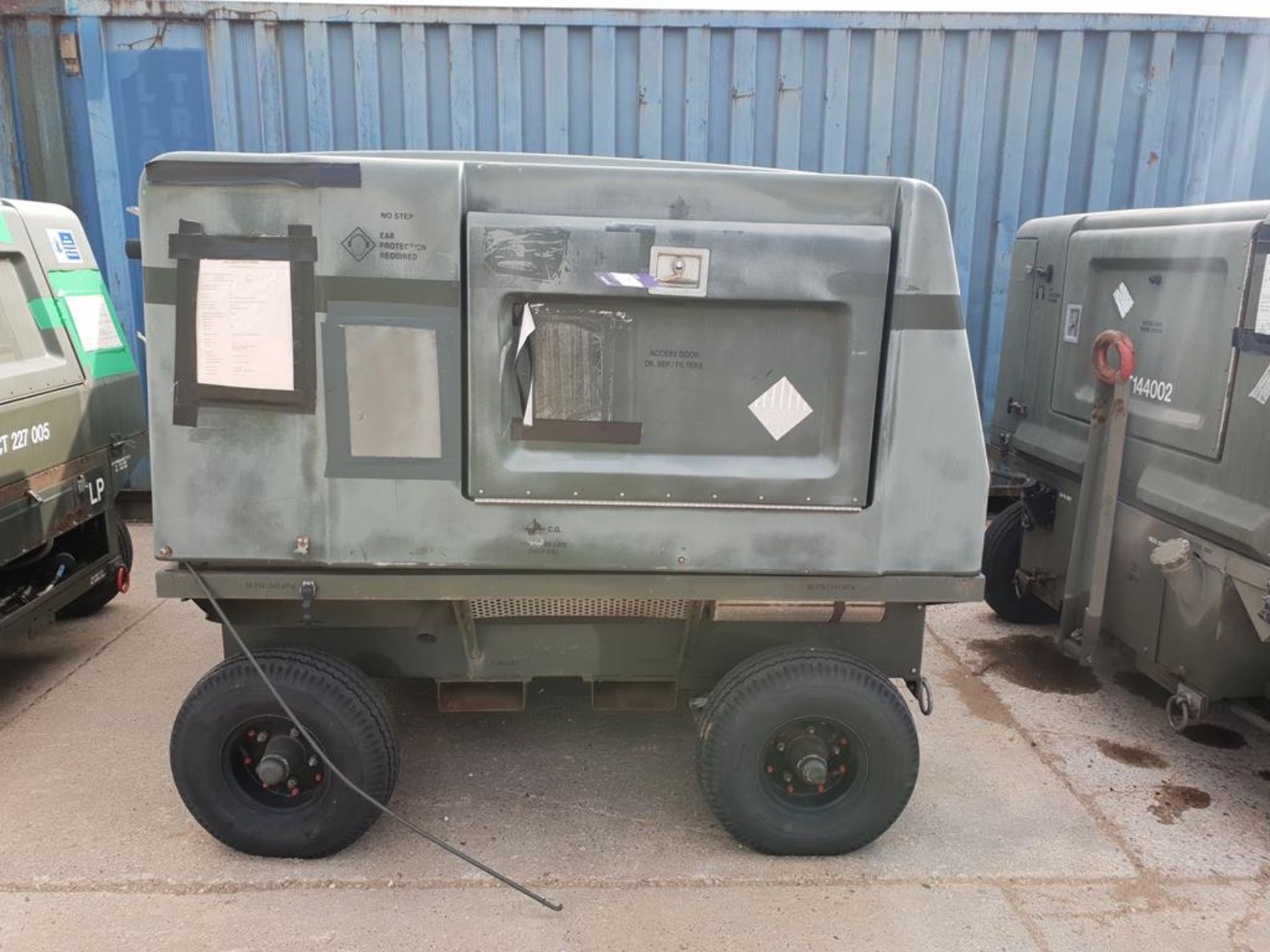 * Isuzu Model 4LE Trailer Mounted Diesel Power Pack.