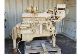 * Cummins 855 Turbo Diesel Marine Engine.