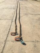 * 2 x Steel Heavy Duty Chains