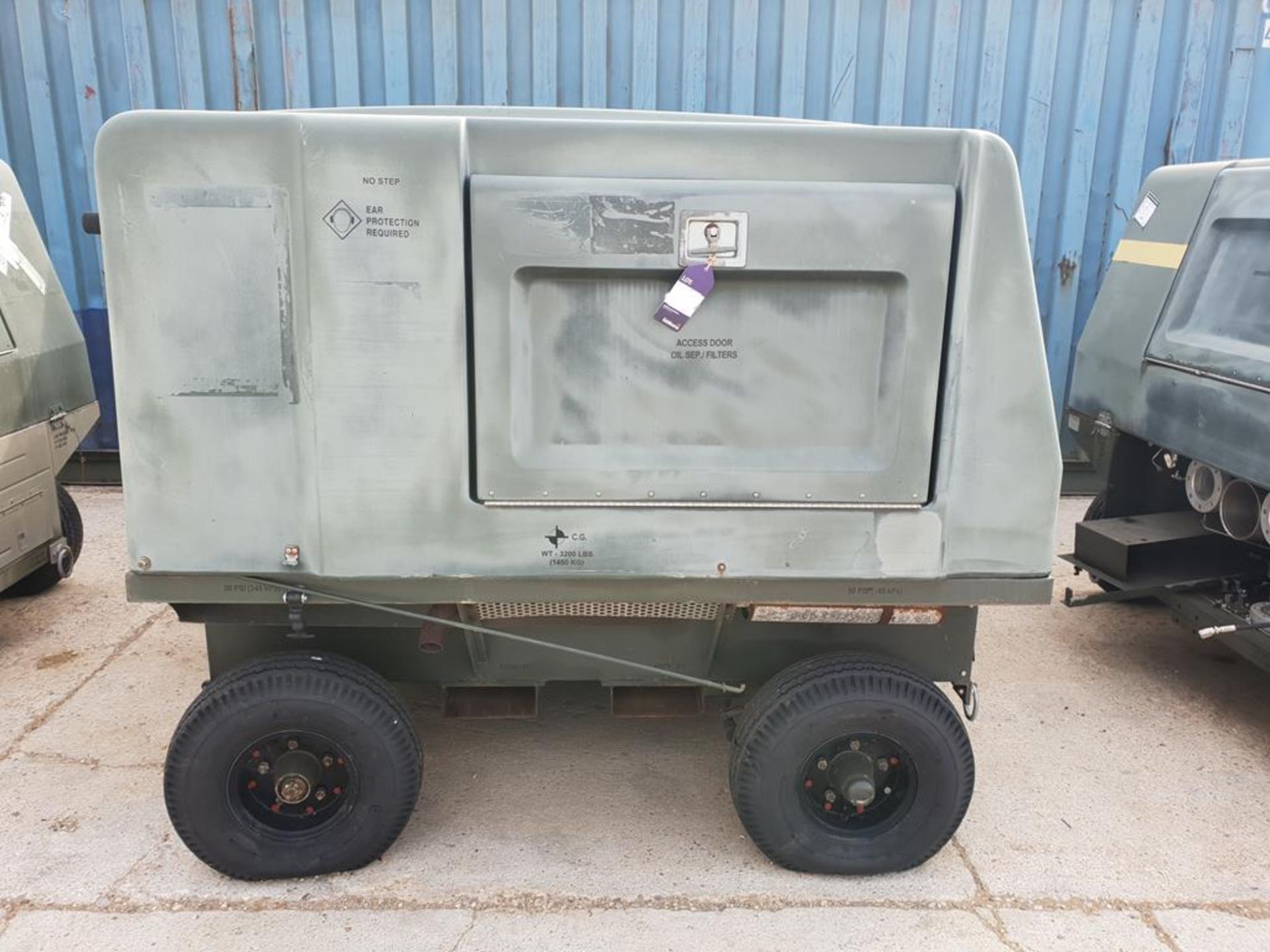 * Isuzu Model 4LE Trailer Mounted Diesel Power Pack.