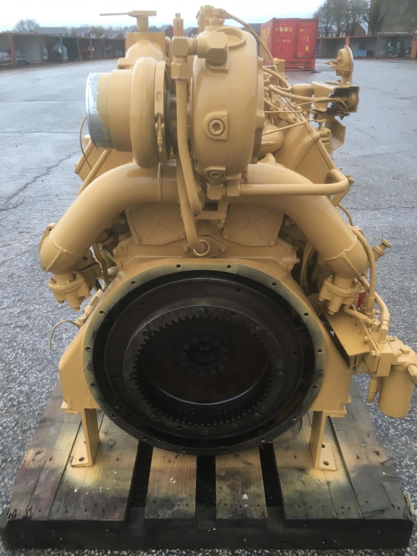 * Caterpillar 3408 V8 Industrial Diesel Engine.