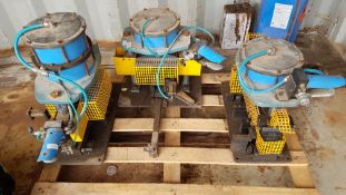 * 3 x Shoham Comar Hydraulic Pressing Tools.