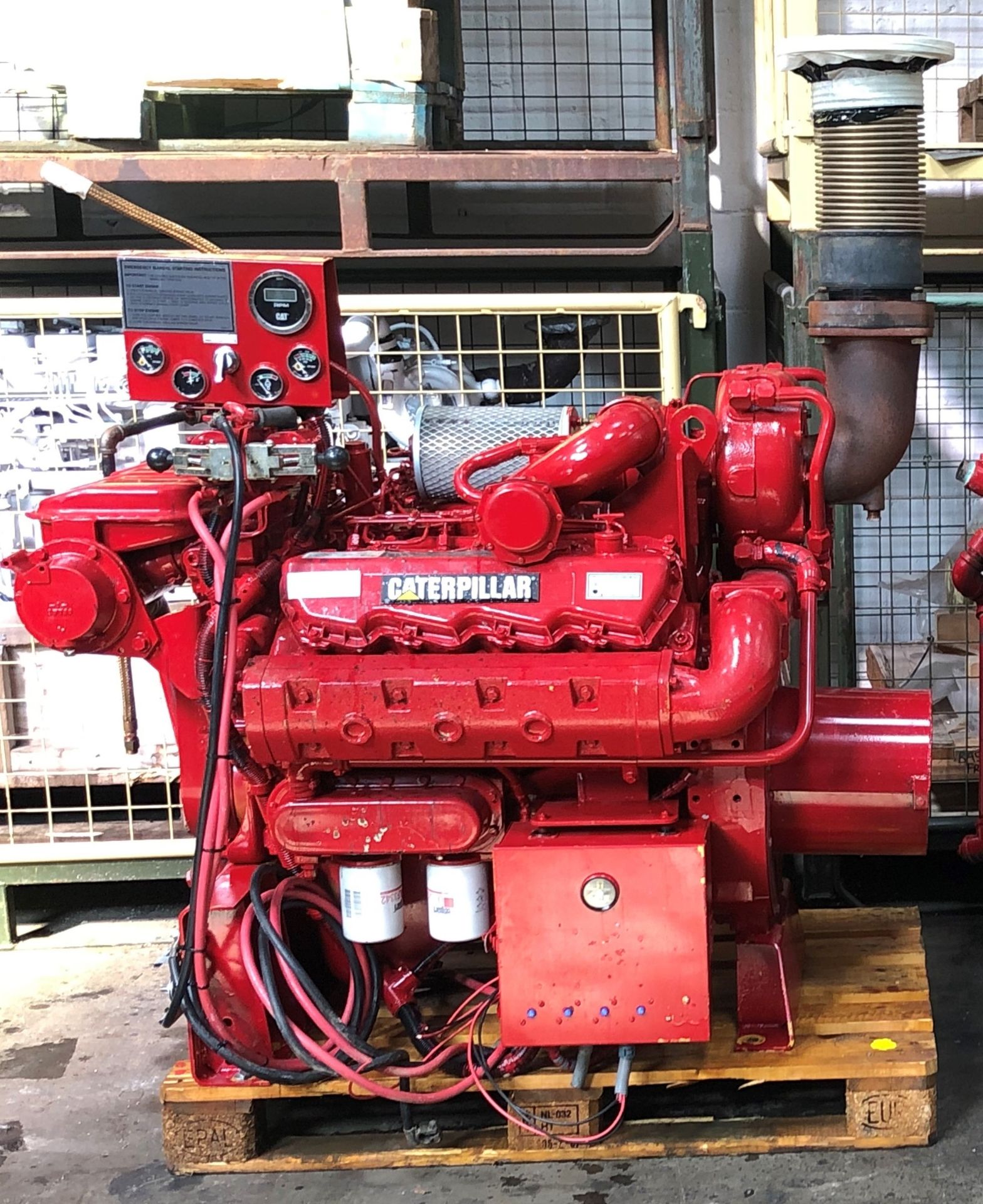 * Caterpillar 3208M Marine Spec Diesel Engine.