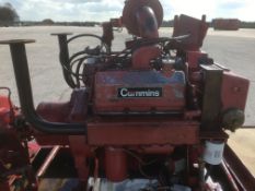 * Cummins V6 High Volume Fire Pump.