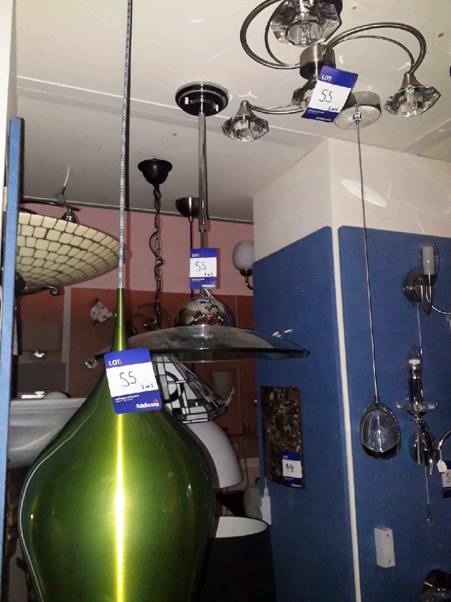 5 x various ceiling lights - Image 2 of 2