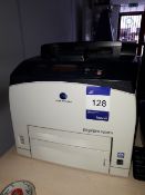 Konica Minolta Pagepro 5650EN printer (2007) serial number A00X022000512