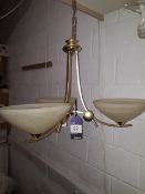 J H Miller 46-35B Dorchester 3 light pendant (RRP. £400)