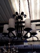 6 light chandelier