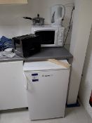 Kitchen equipment to include 1 x Lec Refrigerator,