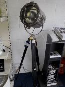 Endon EH-Nautical style floodlight on tripod stand