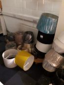 Large quantity of light shades(approx. 100)
