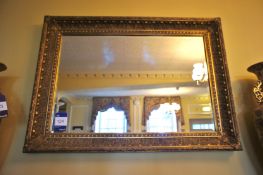 * Gilt Framed Wall Mirror. This lot is located in Reception.