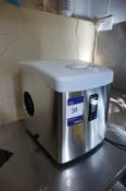* Kube Ice Making Machine - Bench Top. This lot is located in the Small Prep Area Between Restaurant