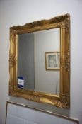 * Gilt Framed Wall Mirror. This lot is located in the Bedroom McMullan