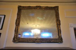 * Large Gilt Framed Mirror. This lot is located in the Morning Room