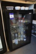 * Adexa Single Door Glaxed Bottle Fridge and Contents including Full and Part Bottles. This lot is