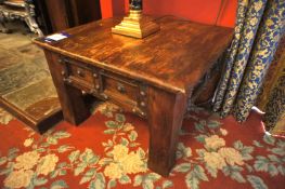 * Antique Effect Coffee Table, 600 x 600. This lot is located in the Garden room