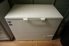 * Scandinavian Chest Freezer. This lot is located in the Shed Side of Kitchen