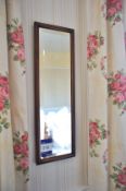 * Framed Rectangular Wall Mirror. This lot is located in the Bedroom McMullan
