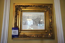 * 2 x Various Gilt Framed Pictures. This lot is located in Reception