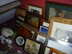 * Large quantity of various Antique Style Prints and Pictures. This lot is located in the Hutten