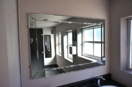 * Large Wall Mounted Mirror. This lot is located in the Ladies Toilet