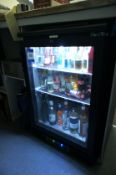 * Single Glazed Door Bottle Fridge with Controls. This lot is located Behind Bar
