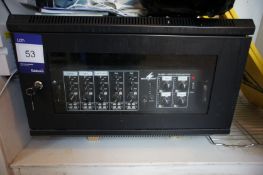* Monacor PA-12040-PA Mixing Amplifier. This lot is located in the Restaurant Bar.