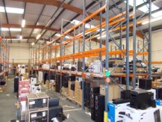 8 Bays of Heavy Duty Boltless Pallet (delayed collection - removal by arrangement with the auctione