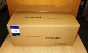 Technics SL-1200GR Direct Drive Turntable System, silver (boxed) – RRP £1,130