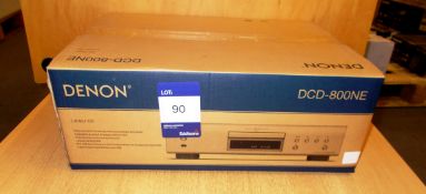 Denon DCD-800NE Compact Disc Player, silver (boxed) - RRP £269