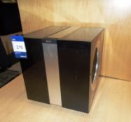 Kef R400B Subwoofer, black (on display), no box – RRP £1,000