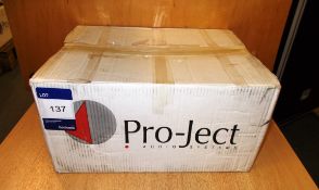 Pro-Ject Debut – Carbon Turntable, white (boxed) - RRP £350