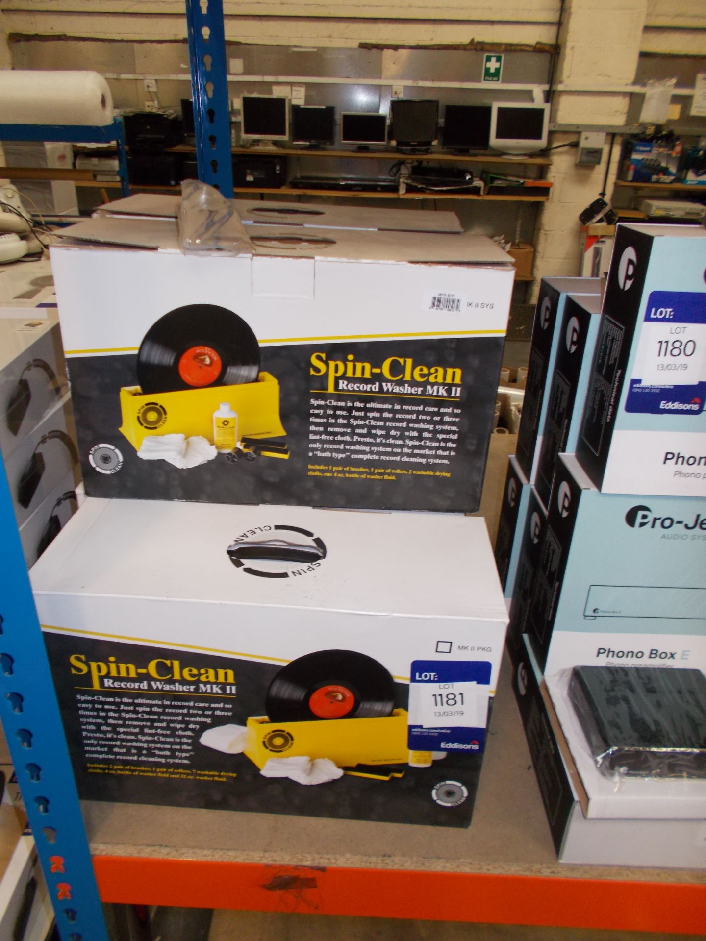5x Spin Clean Record Washer MK II (boxed)