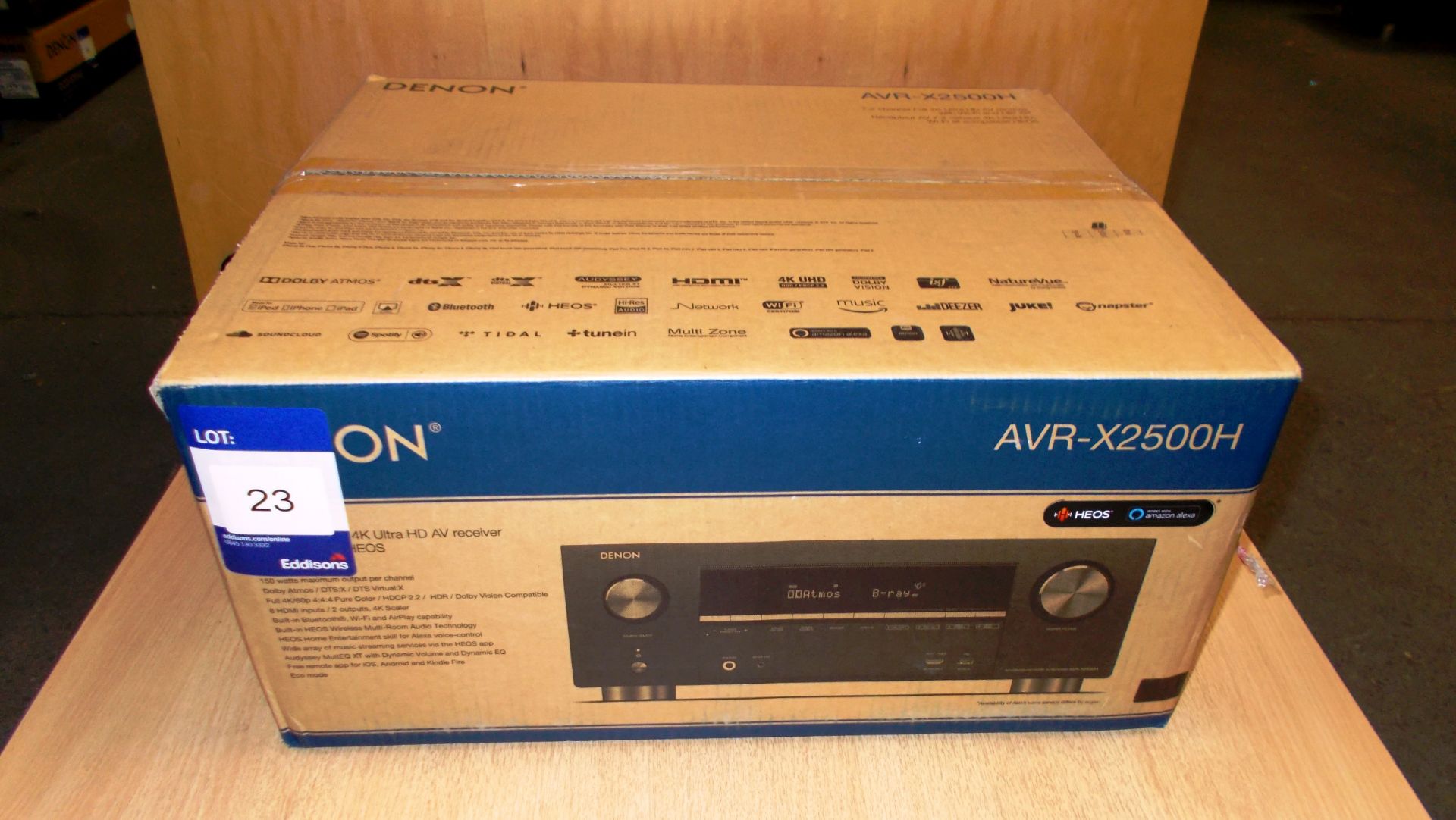 Denon AVR-X2500H Integrated Network AV Receiver (boxed) – RRP £400