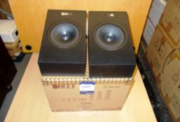 Pair of Kef Q50A Black Speakers (on display) – RRP £429