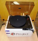 Pro-Ject Primary E Turntable, black, (on display) – RRP £145