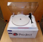 Pro-Ject Potential III Turntable, white (on display) – RRP £300